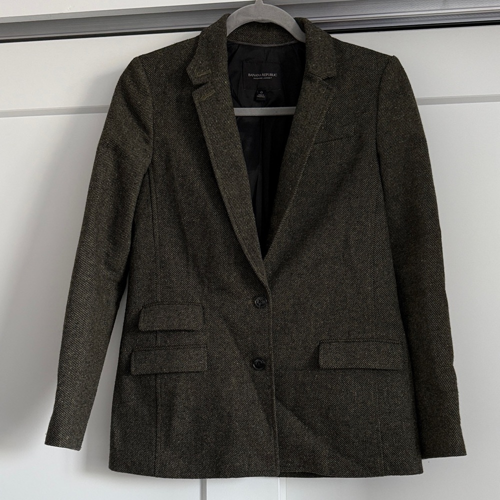 Banana Republic Olive Women's Blazer